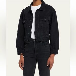 Agolde Charli Classic Denim Trucker Jacket